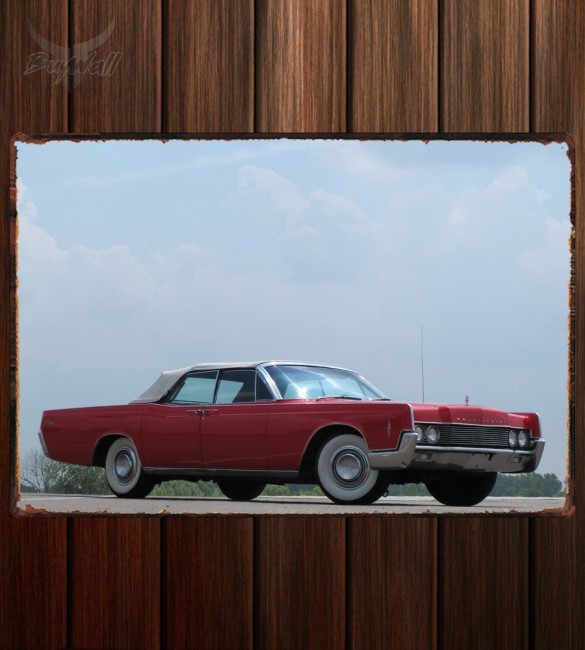 Металлическая табличка Lincoln Continental Convertible 378 Металлическая табличка Lincoln Continental Convertible 378